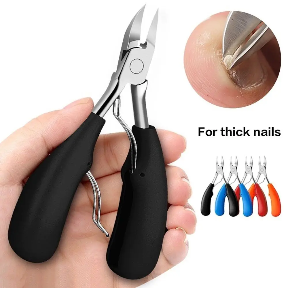 Rubber Handle Nail Art Nail Art Care Manicure Tool Trimmer Nail Clipper Nail Cutter Scissor Callus Shavers Nail Cuticle Nippers