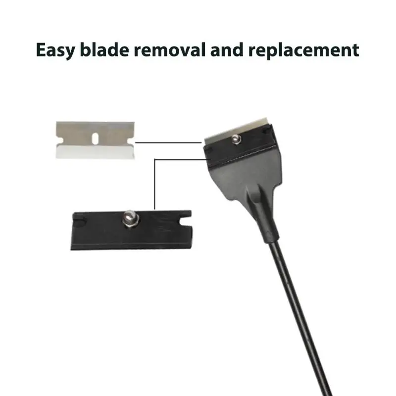 Aquarium Cleaning Tool Fish Tank Flat Sand Algae Removal Dual-Use Glass Algae Removal Scraper Household Cleaning Supplies Tool