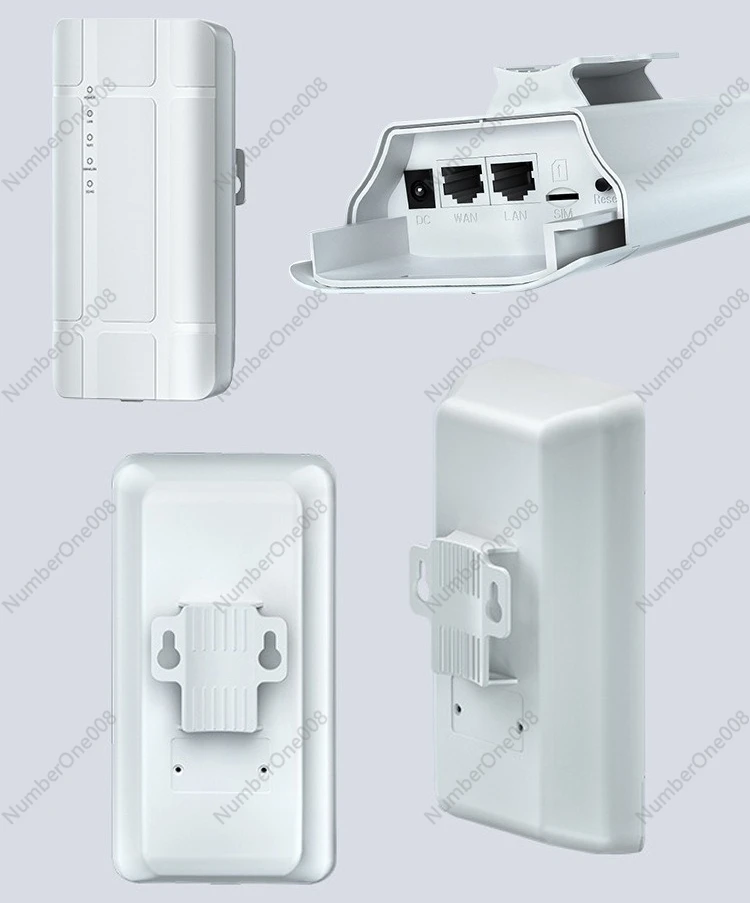 Waterproof 4G LTE WiFi 6 Router Outdoor Gigabit Ethernet High Speed for Rural Area Remote Work