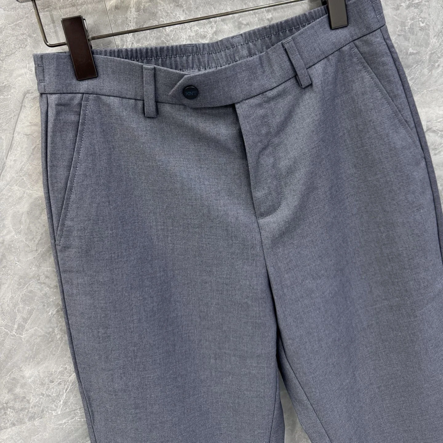 

Kiton 25aw embroidered business high-end slim-fit straight casual trousers