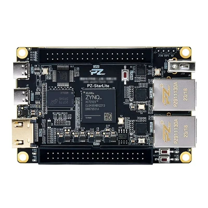 PZ7010-StarLite/PZ7020-StarLite ZYNQ FPGA Board - PYNQ Supported with Dual LAN for ZYNQ7000 Development