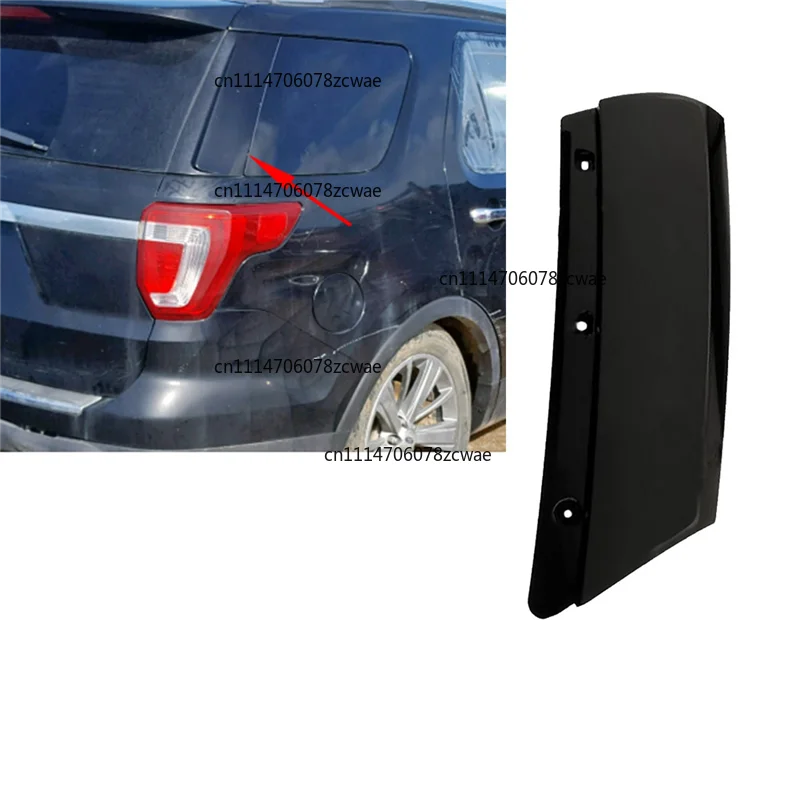 ZOCI-For Ford Explorer 16-19 Windshield Exterior Trims Cover Rear Door D Pillar Molding FB5Z78290A60AA FB5Z-78290A60-AA R