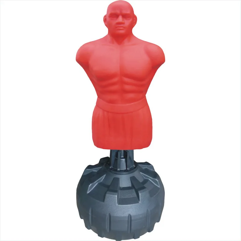 Free Standing  Punching Man Silicone Boxing Man Punching Dummy