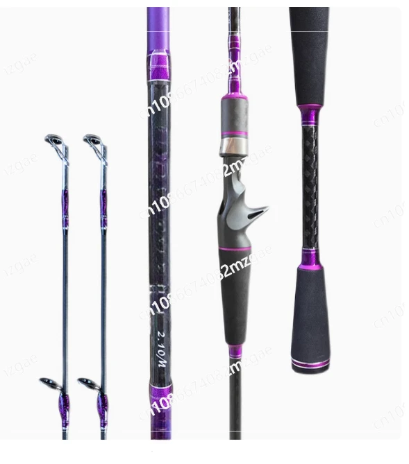 Water Drop Wheels, Long-distance Throwing Rods, Sea Rods, M-adjusted Straight Shank Spinning Wheels, Black Fish Mouth Rods