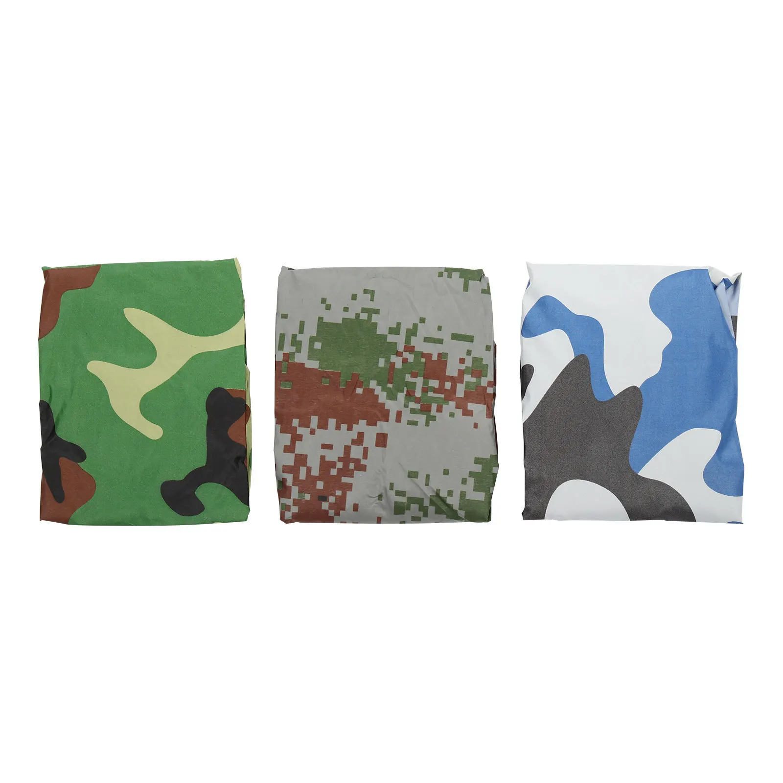 

3Pcs Waterproof Backpack Rain Cover Elastic Edging Scratch Resistant Protective Cover for Hiking Camping Travel Outdoor Supplies