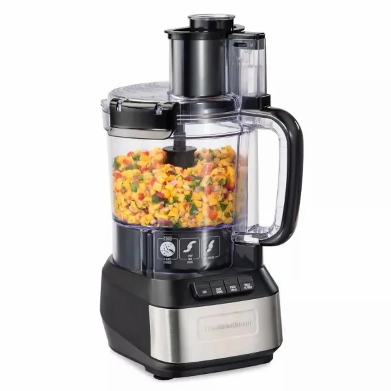 Hamilton Beach 12 Cup Stack and Snap Food Processor - Black - 70727