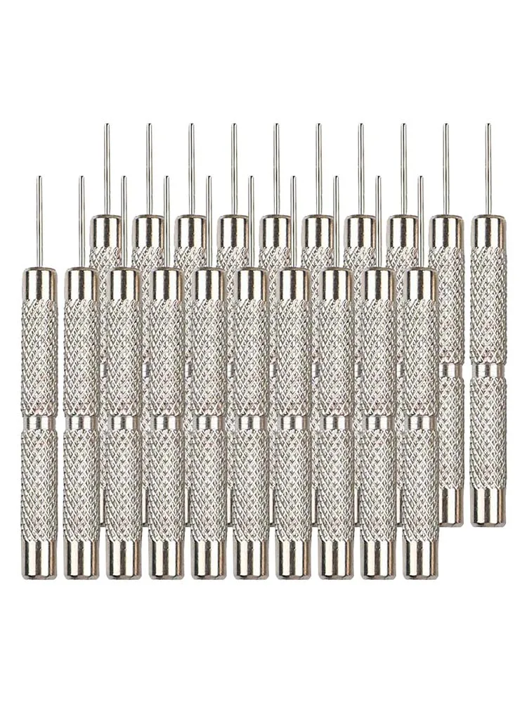 Need to Remove or Adjust Watches? Get This 20Pcs Pin Punch Set with Screwdriver Replacement and 09mm Head Diameter