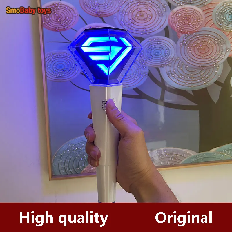 Kpop Super Junior Lightstick Ver.2 With Bluetooth Glow Hand Light Concert Cheer KPOP Superjunior Light Stick Lamp