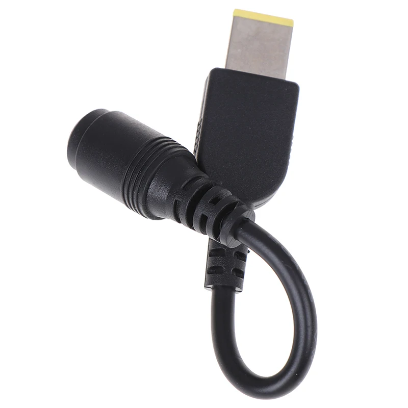 Round Jack To Square Plug End Adapter Pigtail Charger Power Adapter Converter Cable For IBM For Lenovo Thinkpad 7.9*5.5mm