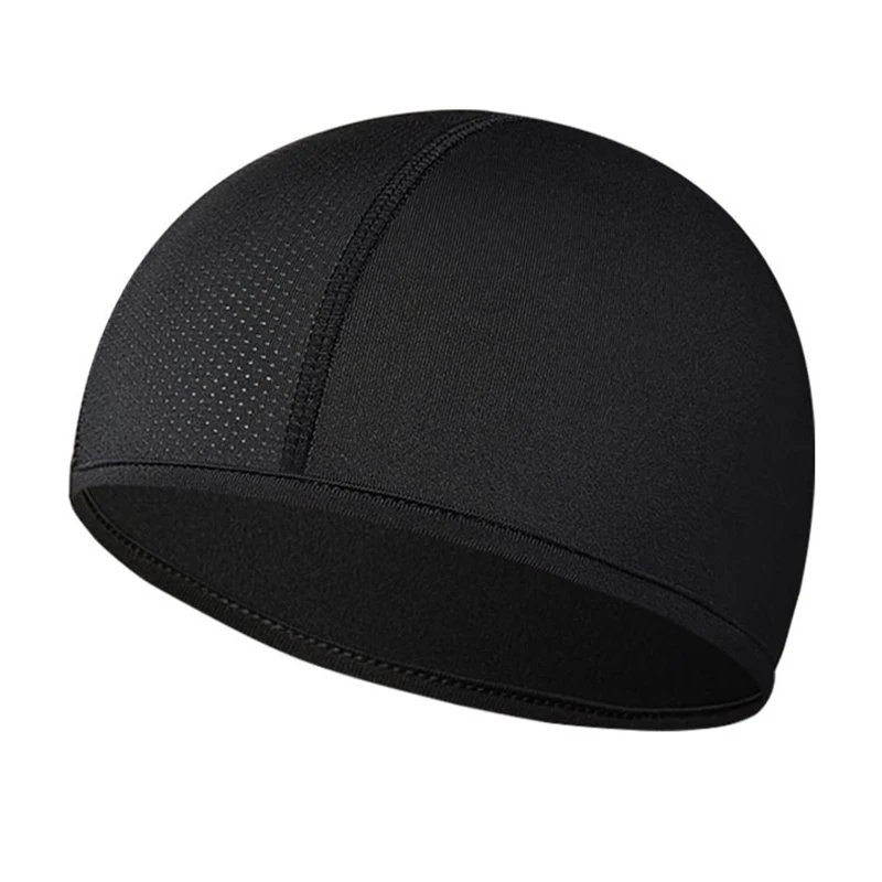 1pc Free size Motorcycle Helmet Inner Cap Hat Quick Dry Breathable Hat Racing Cap Helmet Beanie Cap Motocross Motor Helmet Hat