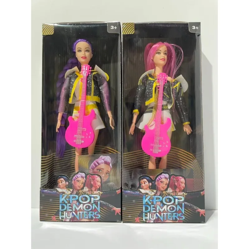 Kpop Demon Hunters Nuova serie di cartoni animati Action Figures bambola affascinante dal design alla moda Bambola con ornamenti decorativi in stile design unico