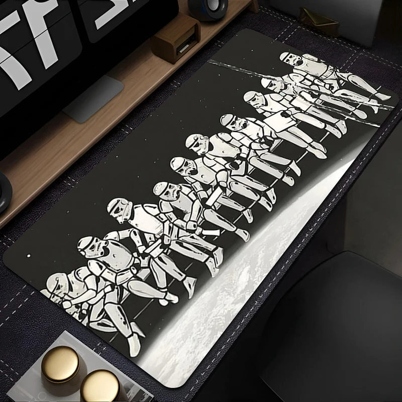 

Desk Mat Mousepad Anime Star Wars Mouse Pad PC Accessories Gamer Portable Keyboard Pad Gaming Personality-Filled Extended Mats