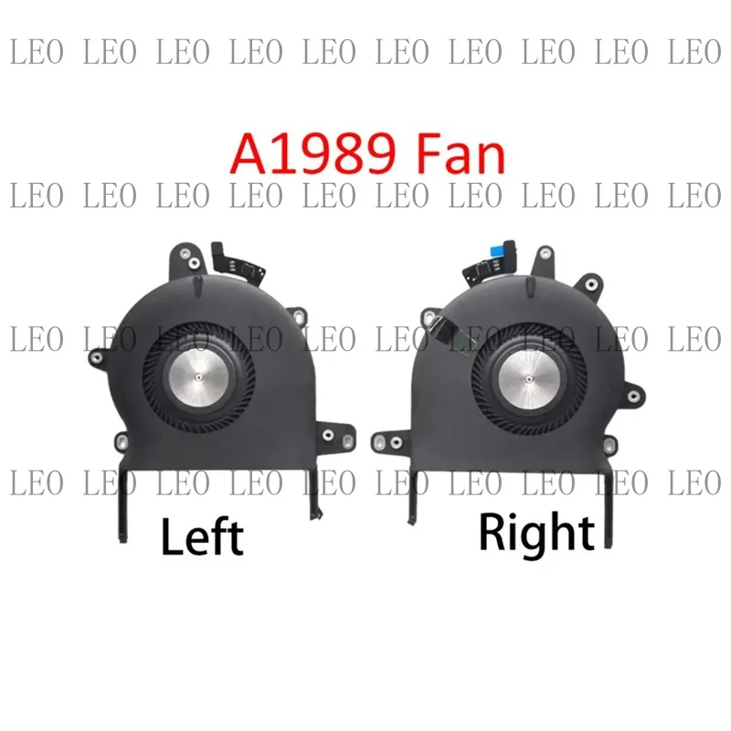 MY For Apple MacBook Pro A1989 13; TouchBar Left Right CPU Fan Cooling Fan 2018-19