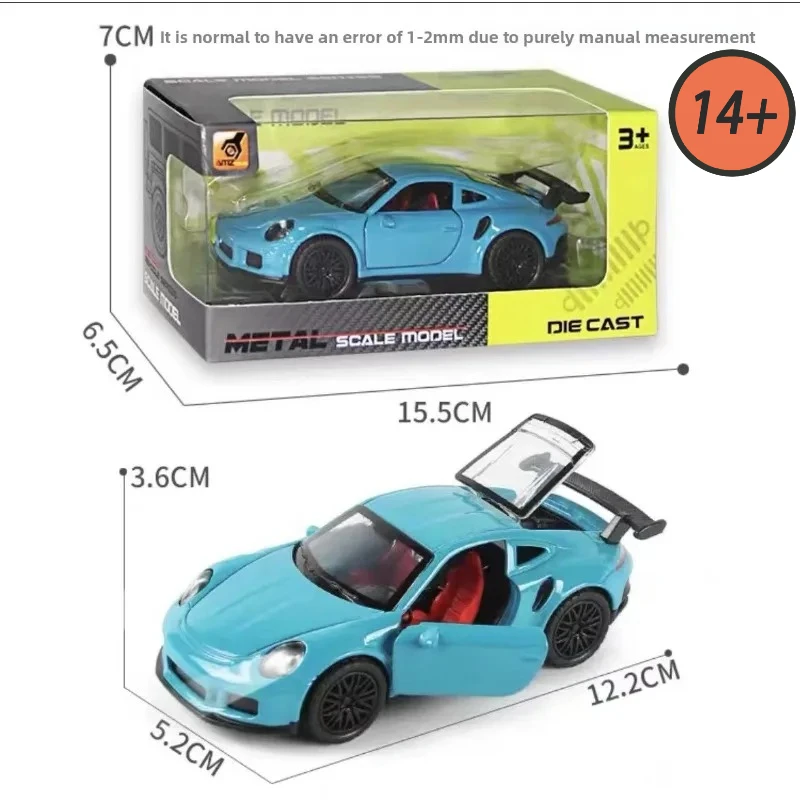 

1:36 Scale Alloy Sports Car Model - Opening Door Collectible Display Car in Gift Box, Metal Vehicle for Home Ornament & Decor