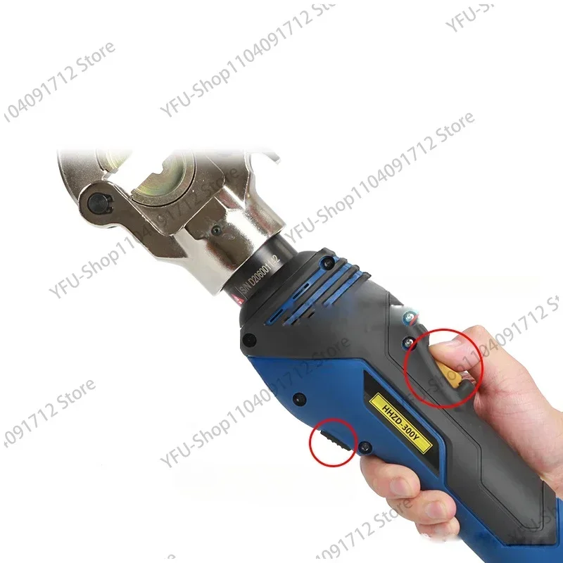 7T Portable electric hydraulic crimping pliers copper and aluminum wire crimping tool battery pipe joint tool