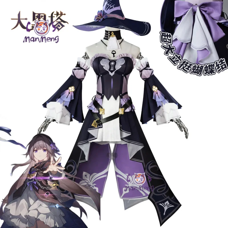 Game Honkai: Star rail Herta cosplay Costume Hats shoes props accessories full set Halloween Party Women Herta Uniform XS-XXXL