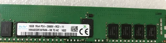 

For R640 R740 R440 R540 Server 16G DDR4 2666 ECC REG HMA82GR7AFR4N-VK