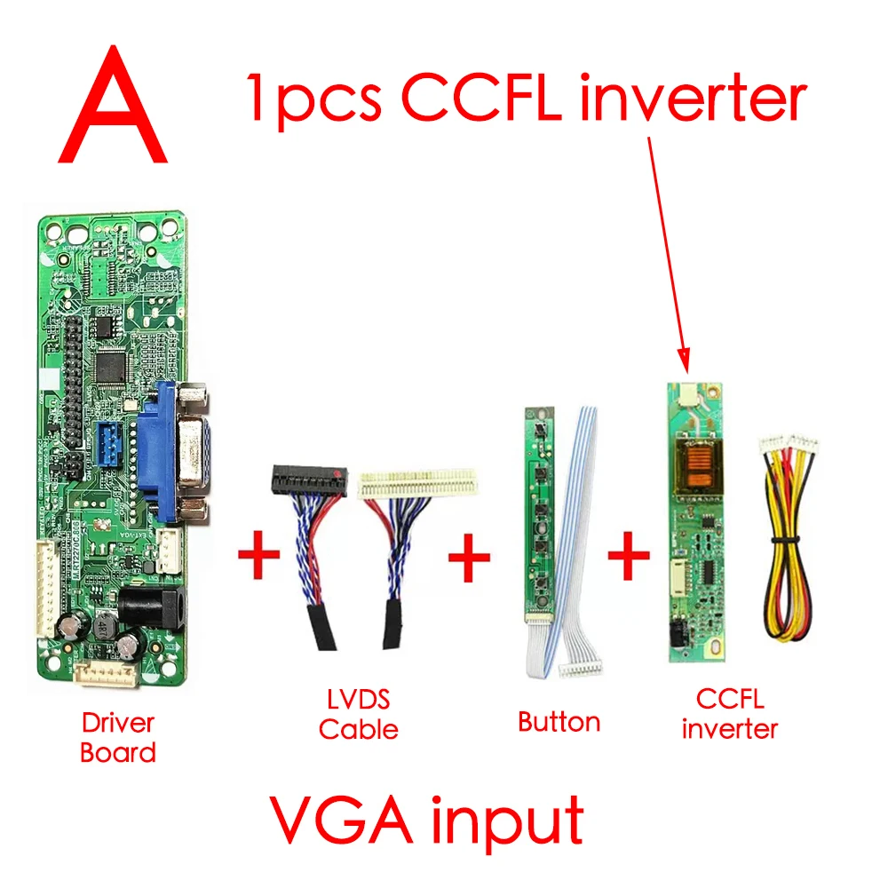 lcd ccfl to led conversion