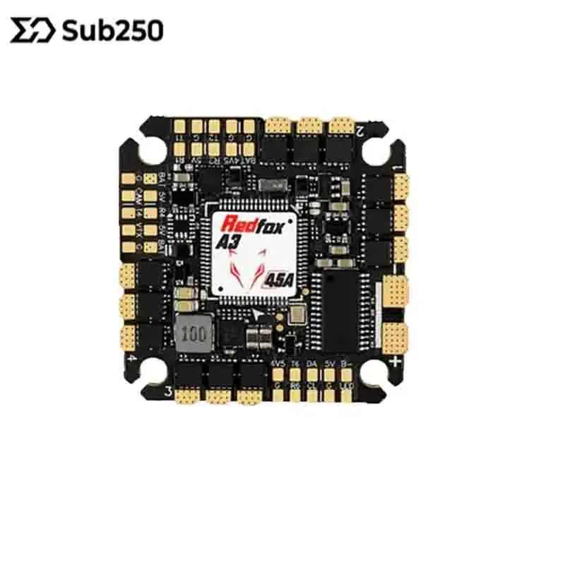 

Sub250 Redfox A3 F722 35A/45A AIO Flight Controller for DollyFly25 Drone Accessories RC