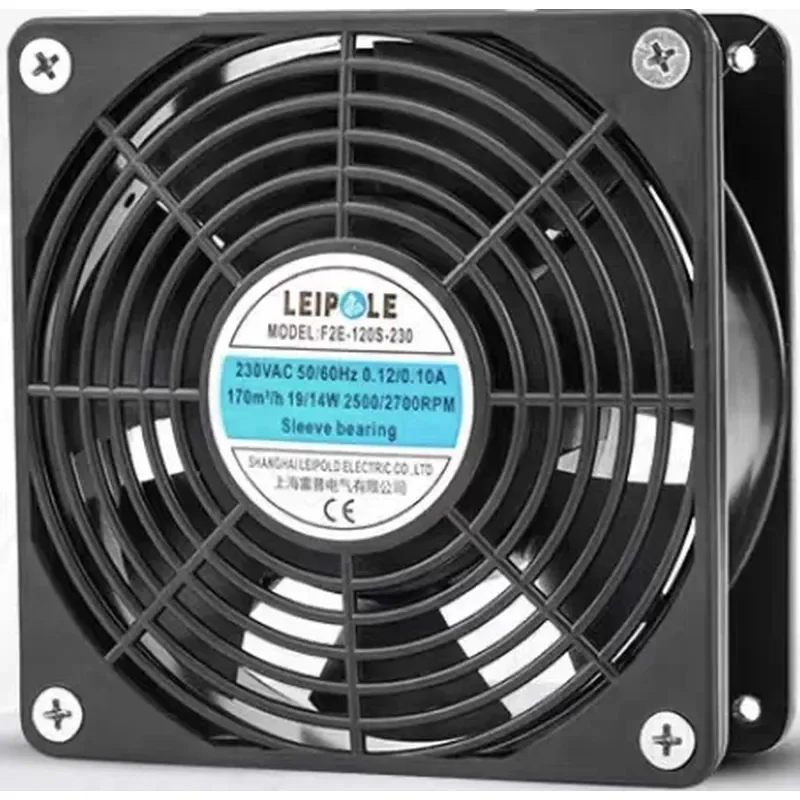 for Lepu Electric F2E-120S-230 AC220V 12038 Cabinet Axial Flow Fan Cooling Fan