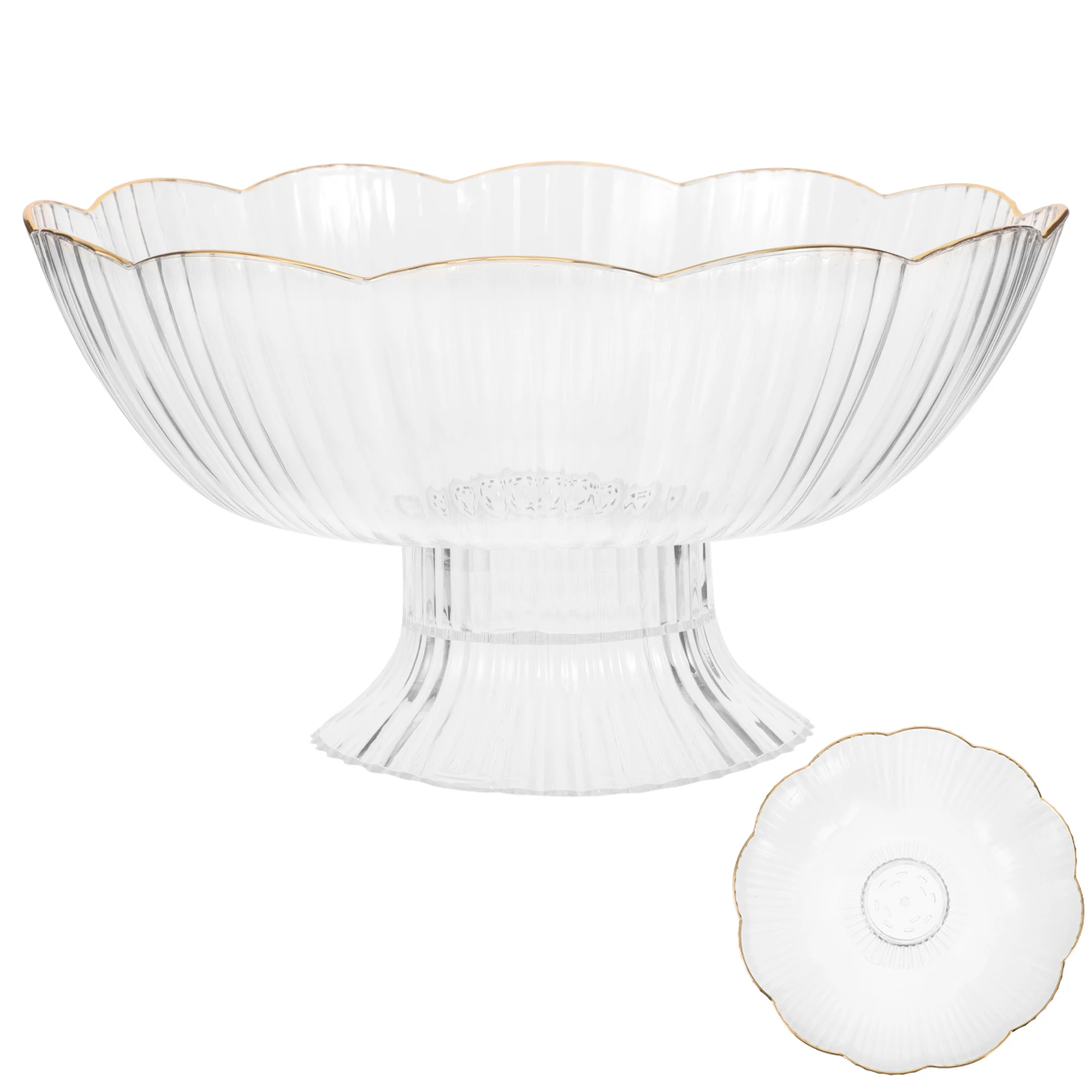 

Fruit Basket For Kitchen Counter Smooth Edge Fruit Holder Decorative Bowl Table Centerpiece Storage Tray Kitchen Bar