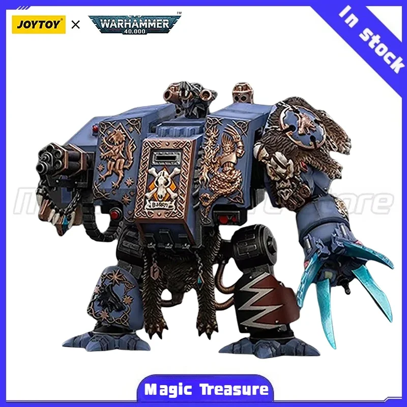 【MT】JOYTOY Warhammer 40K Space Wolf Brutal Bjorn Guochuang Mecha أنيمي لعبة مجسمة هدية 1/18 عمل الشكل