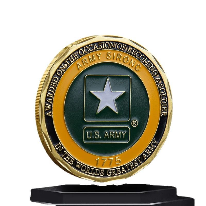 Souvenir Coin Veterans Memorial Coin US Army Military Challenge Coin