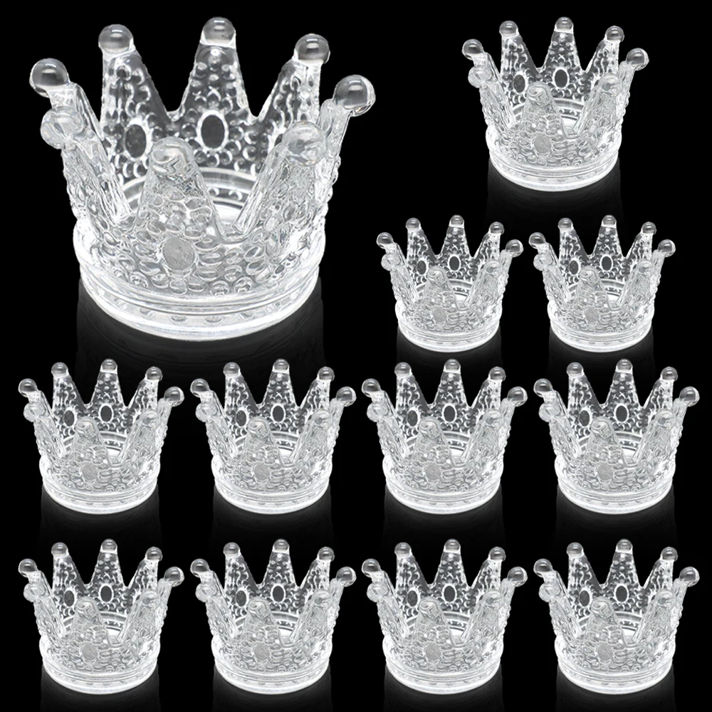 1 szt. 2 w 1 w kształcie korony do paznokci Dappen Dish Pen Holder Glass Nails Art Acrylic Liquid Powder Dapping Dish Crystal Cup Bowl Glassware