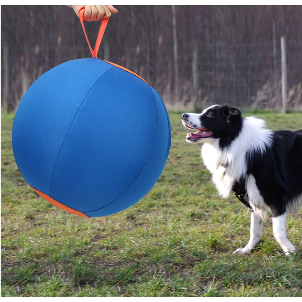 

Dogs Outdoor Inflatable Ball Toy Herding Ball Agility Training Durably Physical Activity Big Ball Pet Self Play Accessories