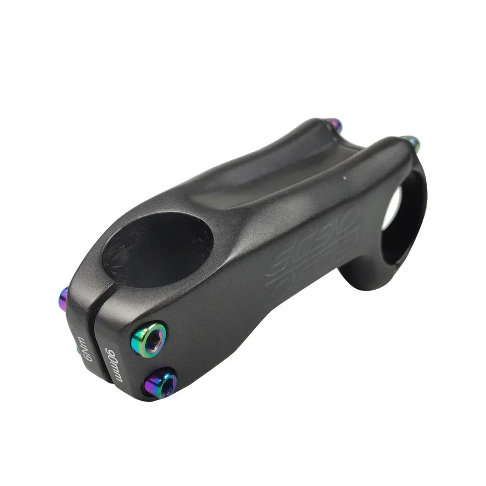 EC90 -6 /-17 Degree Full Carbon Fiber Bicycle Handlebar Stem Use for MTB Mountain Road Bike Handle 28.6-31.8MM Cycling Parts