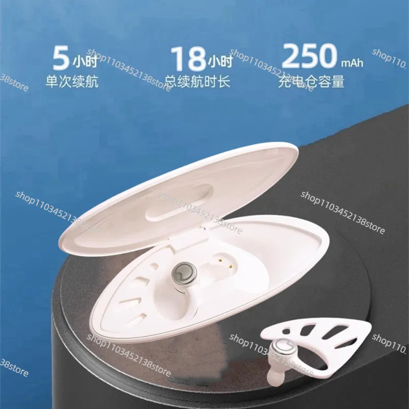 سماعة بلوتوث لاسلكية حقيقية ثنائية الأبعاد على شكل آذان قطة قزم الأذن معلقة لتقليل الضوضاء لهاتف OPPO Apple VIVO #3