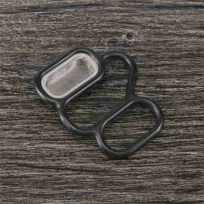 AEE5-12PCS Car Engine VTEC Solenoid Gasket Variable Timing Solenoid Valve Filter Gasket 15825-RB0-003 For Honda CR-Z Fit City