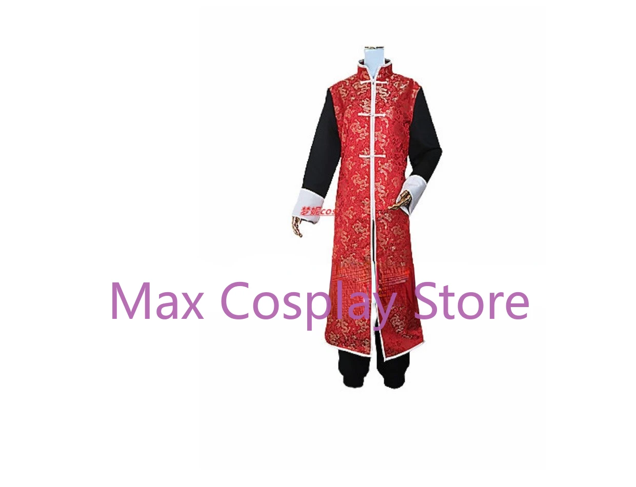 Max Game FGO Cosplay Lancer Costume Fate/EXTRA Assassin Cosplay Chinese Kung Fu Outfits Li Shuwen Cheongsam Suit Custom size