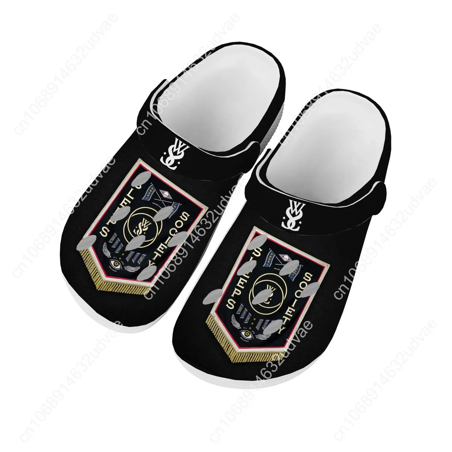 

While She Sleeps Sandals Men Women Teenager Fashion Water Shoes High Quality Garden Breathable Comfort Beach Custom Slippers