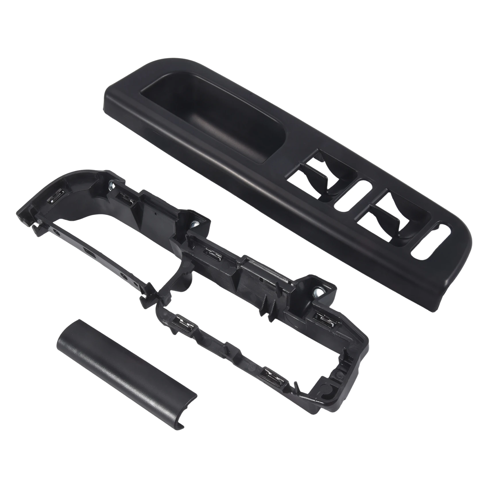 Top-Rated 3Pcs Black Color For Bora Golf 4 Interior Door Handle Lifter Switch Bracket Base Caps 1J1 8671793B1 867 171 E 3B086717
