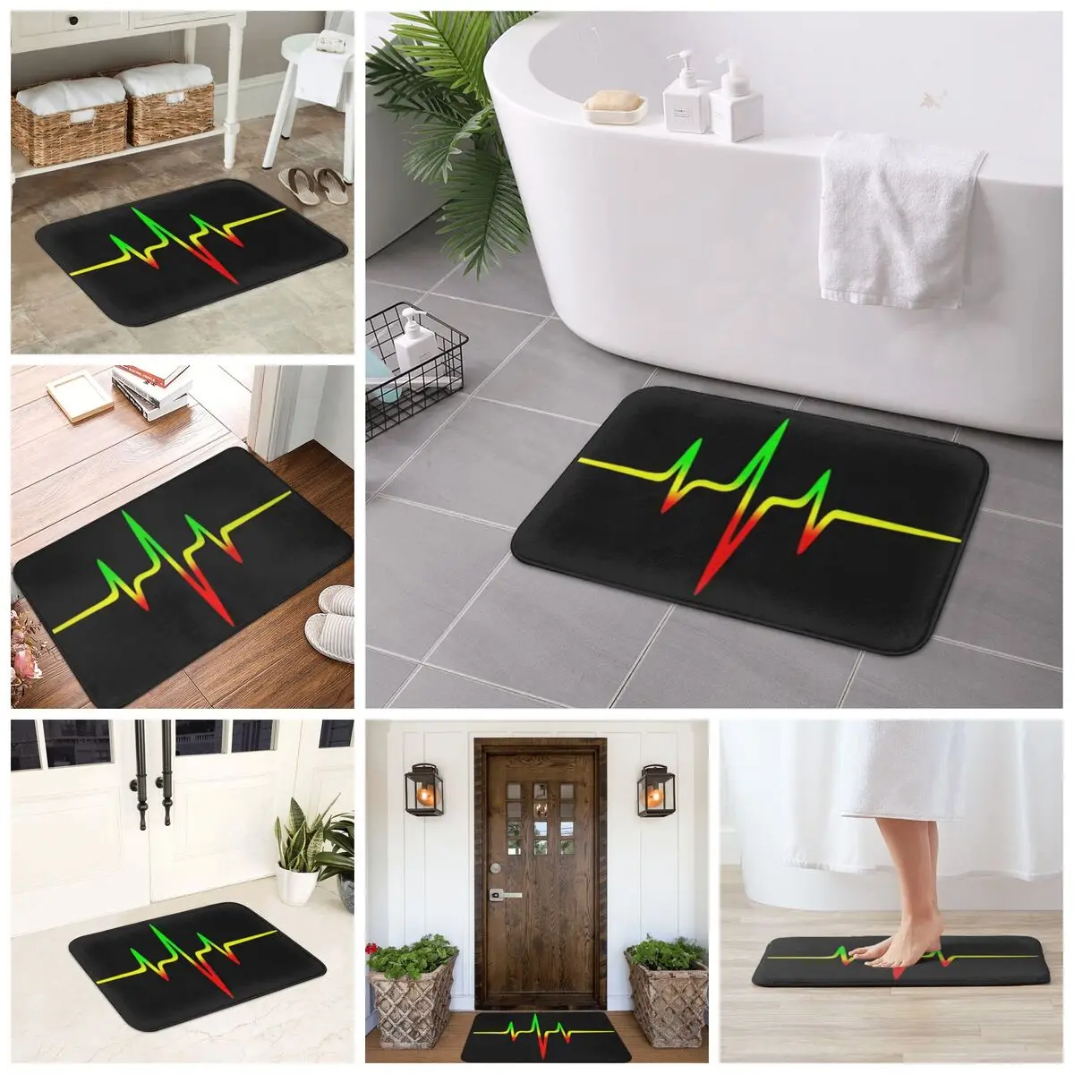 Leão de judá rasta reggae jamaicano capacho entrada da cozinha casa tapete antiderrapante para varanda footpad tapetes