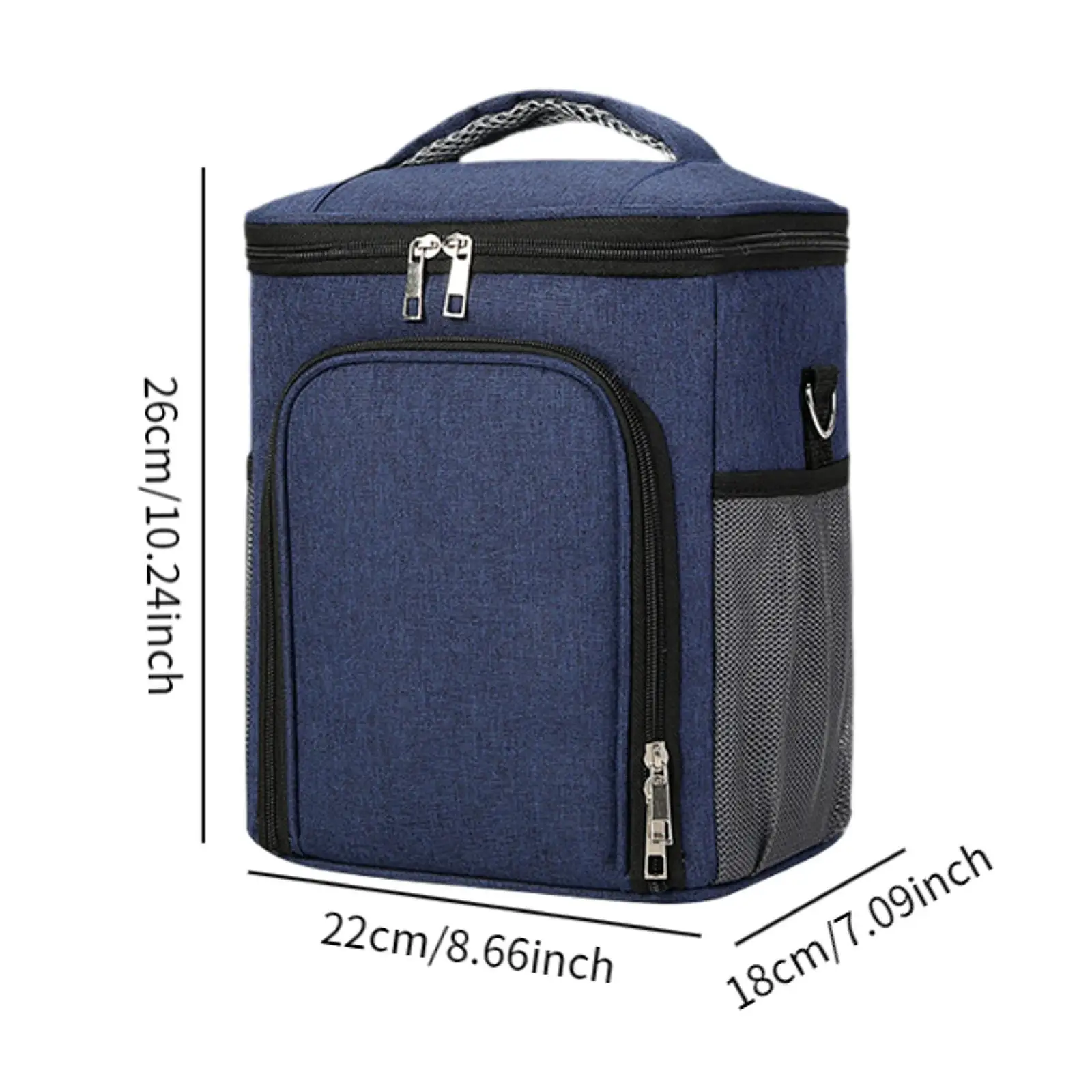 Insulated Cooler Bag Soft Insulated Thermal Bag for Travel Work Lunch Picnic