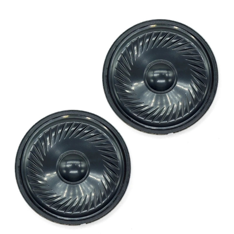 2PCS 50mm Neodymium Horn 8Ohms 0.5W with Metal Shell Loudspeaker