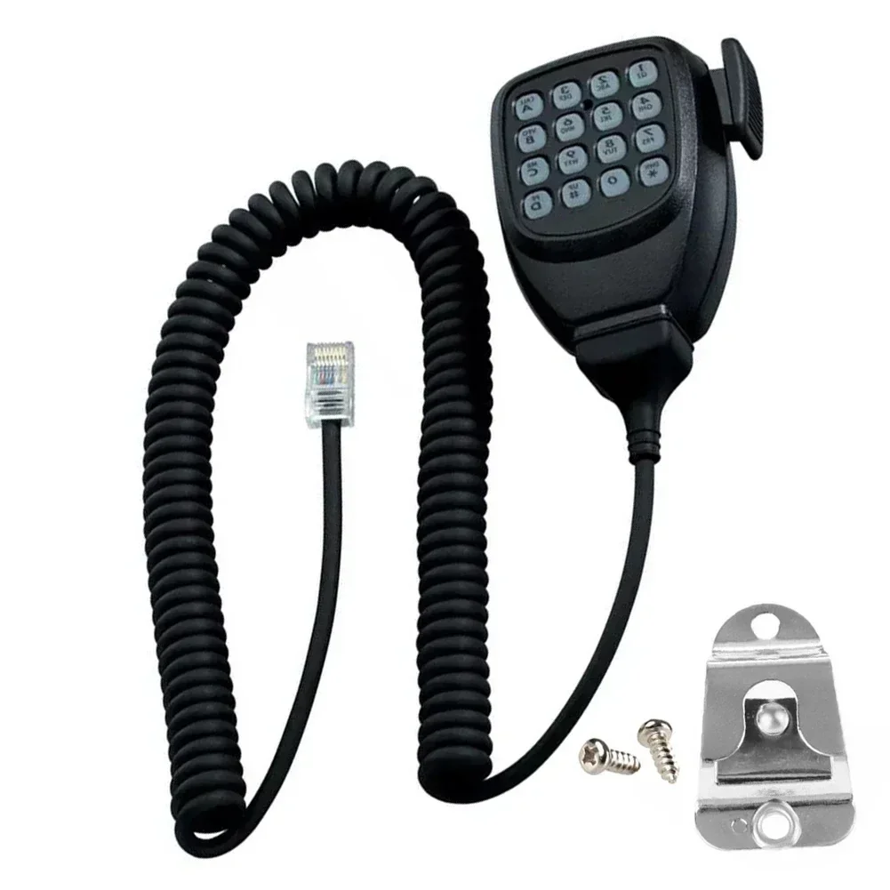 MC-59 Microphone Shielded Cable Anti-Slip Button Noise-Canceling Microphone For Kenwood TM-271A TM-281A TM471A TM-D710A TM-V71A
