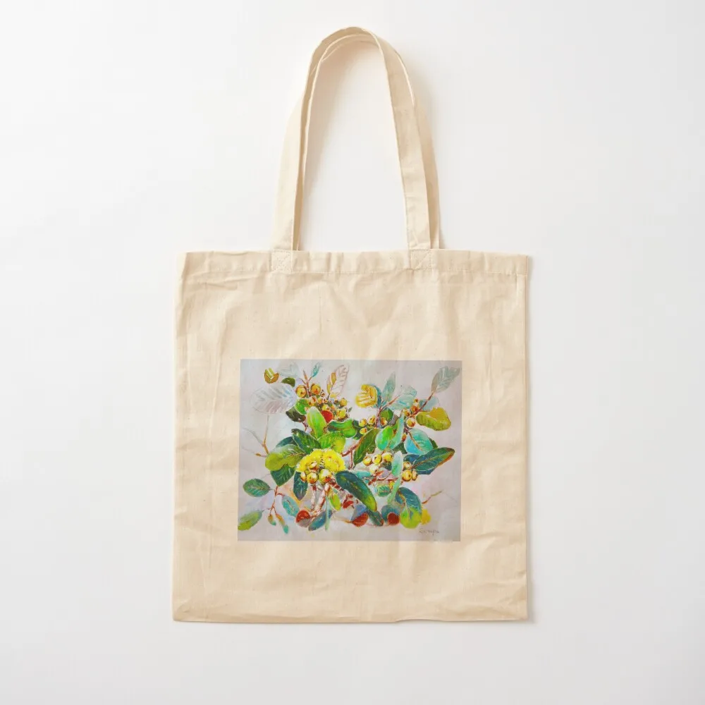 

Yellow Gum Flowers Tote Bag Women's bags Lady bag Canvas Tote Bag
