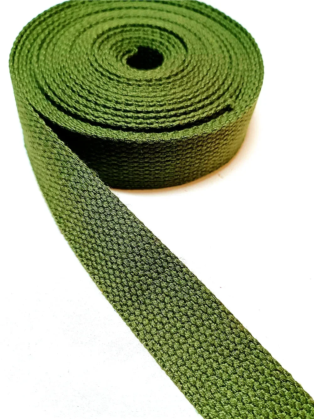 2.5cm 3 Meter Heavy Canvas Cotton Webbing Straps for Arts and Crafts  Key Fobs, Purse Straps, Belting 1