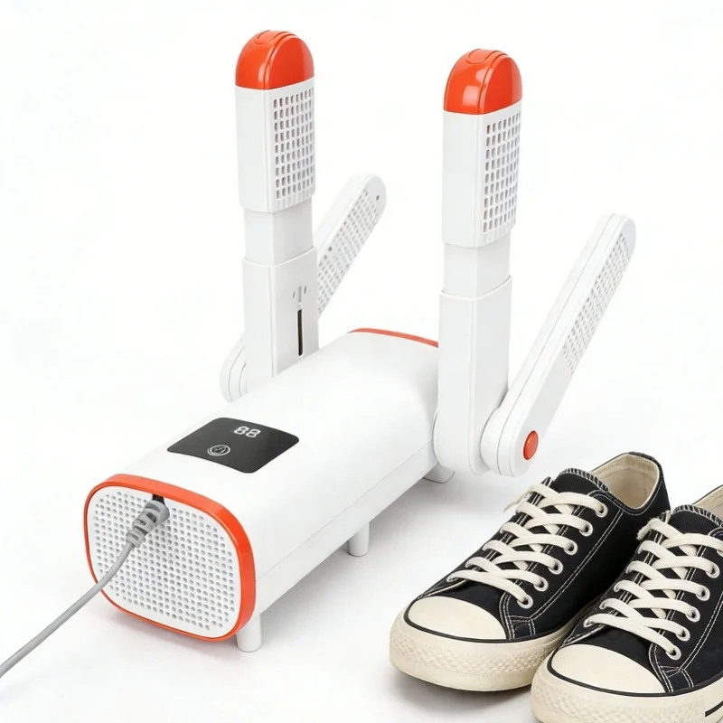 Foldable Shoe Dryer Plastic Portable Automatic Work Boots Dryer Shoe Warmer For Home Travel Sneakers Gloves US Plug 110V