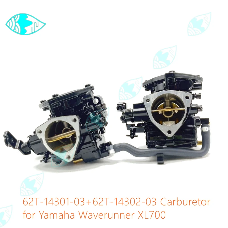 

For Yamaha Waverunner XL700 Wave Runner Jet Ski Boat Accessory New 62T-14301+ 62T-14302 Carburetor Assembly