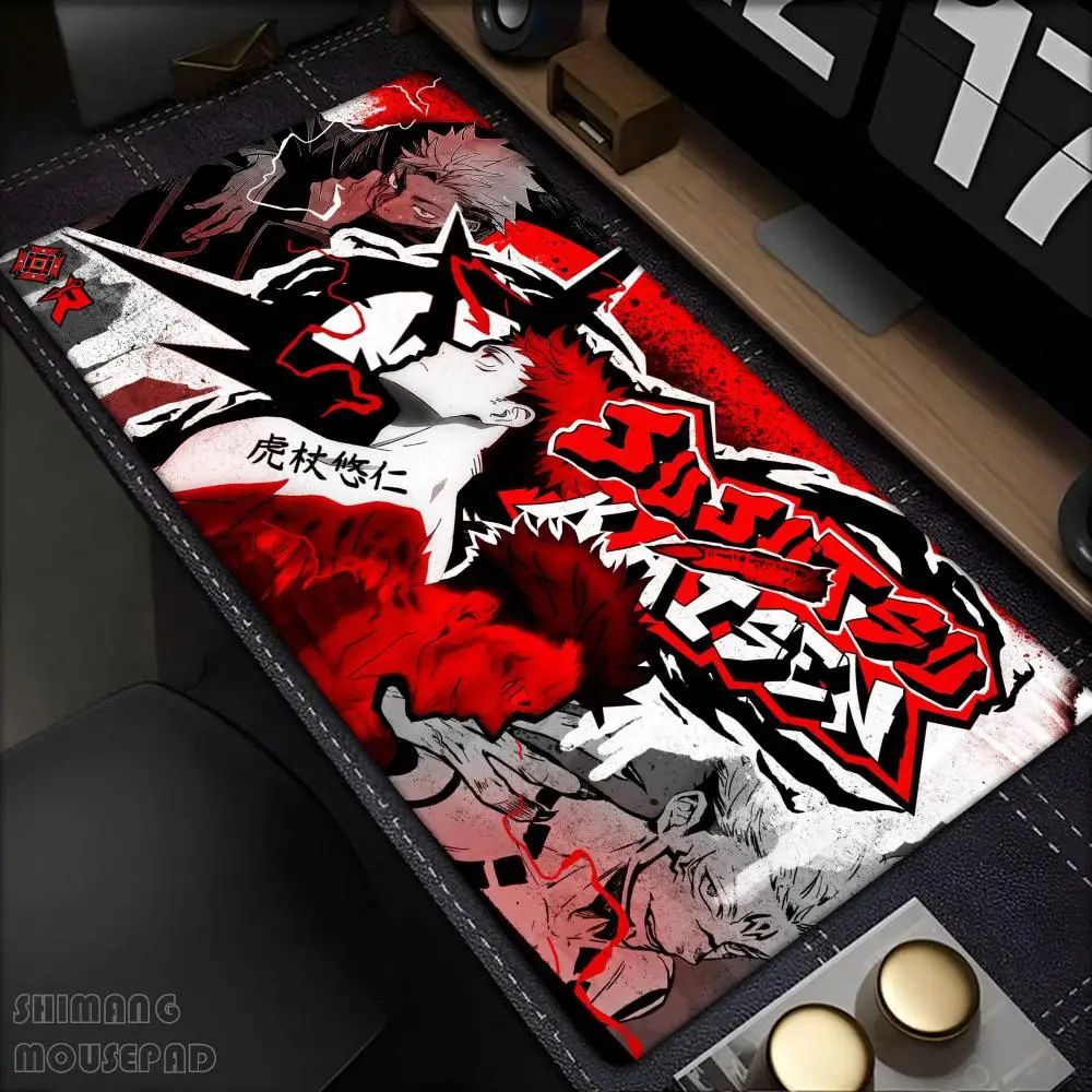 

anime supernatural J-Jujutsu K-Kaisen Mouse Pad Mousepad Large Gaming LockEdge Thickened PC Table Desk Mat