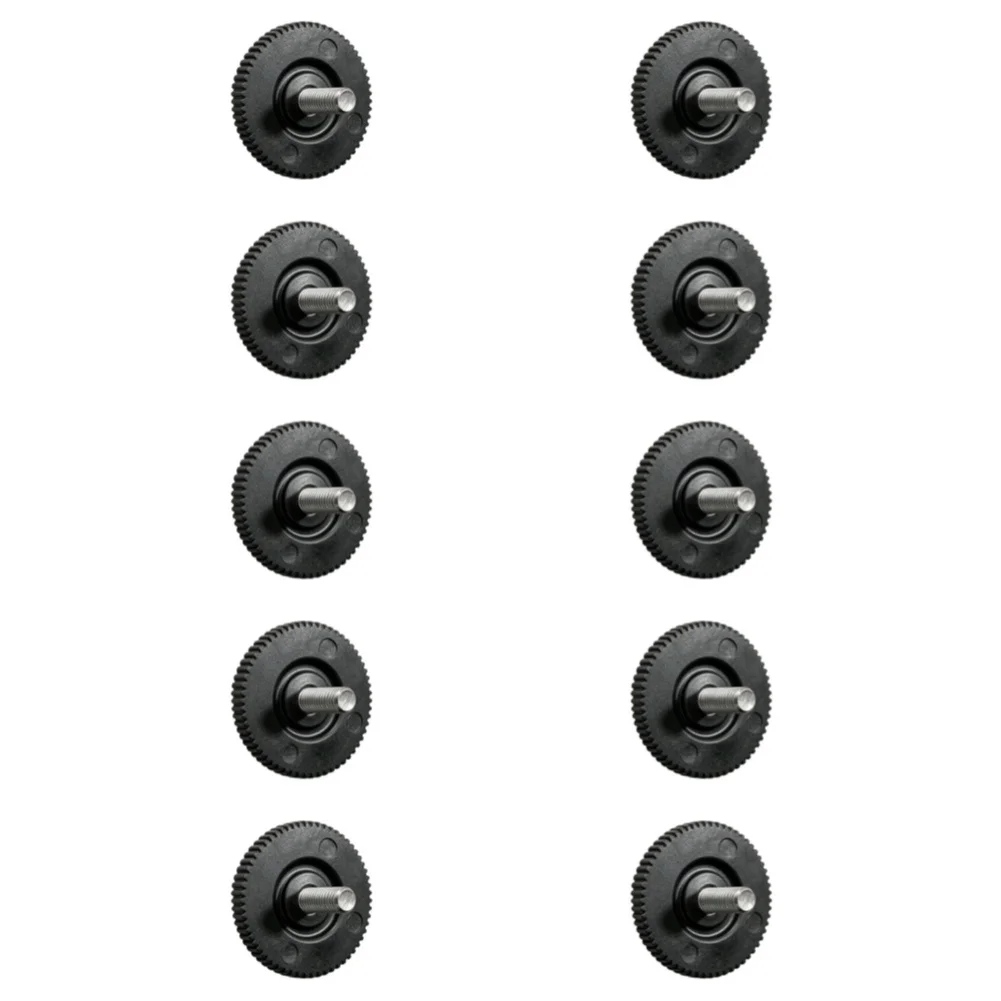 10pcs Fitness Equipment Feet Leveling Feet Rubber Damper Adjustable 10x30 Mm Feet Leveling Feet Fitness Equipment
