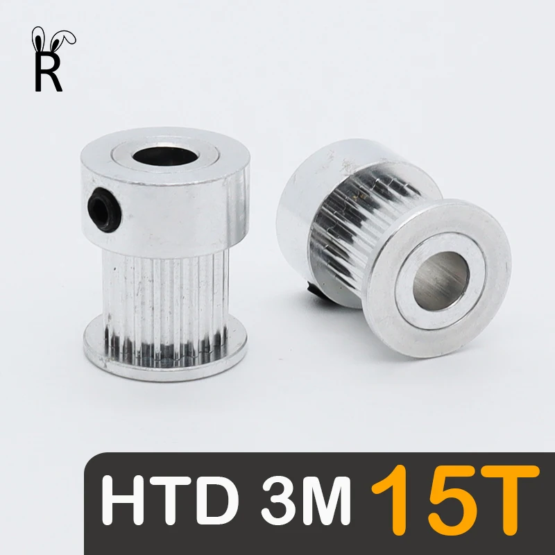 

HTD 3M 15Teeth Synchronous Wheels Gears 3M 15T Belt Pulley Bore 4/5/6/6.35/7/8mm Belt Width 6/10/15mm Timing Pulley HTD3M Pulley