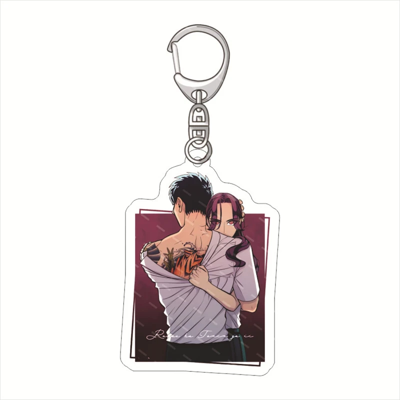 Anime Somei Yoshino Yakuza Fiancé: Raise Wa Tanin Ga Ii  Action Acrylic Key Chain Backpack Pendant Toys Gifts for Fans
