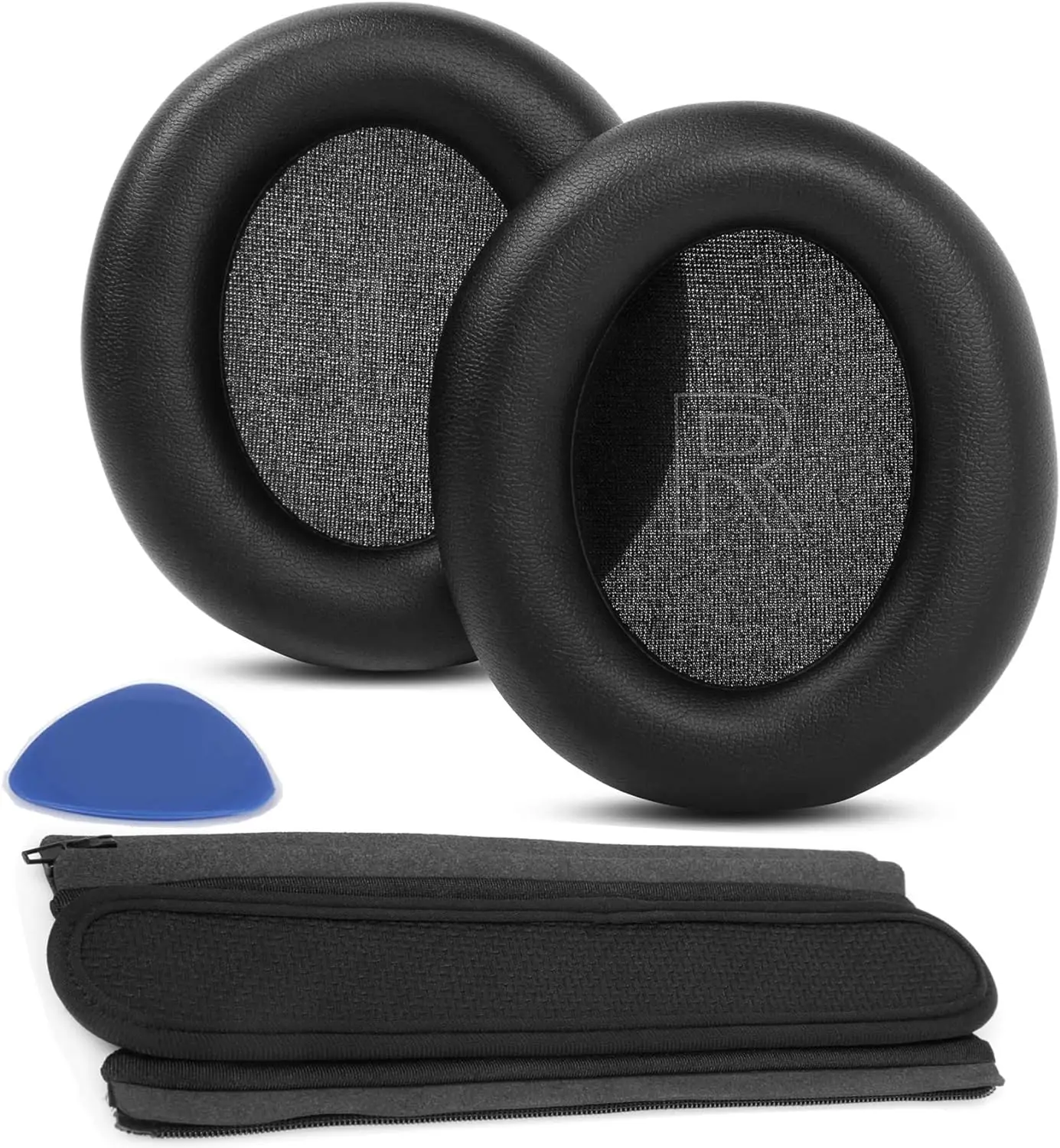 Alternative earpads compatible with Anker Soundcore Life Q30 Q35 BT headphone gasket head with ear pads, protein leather