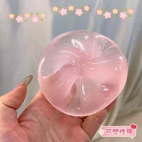 A1 Maltose Squishy Toys Anti Stress Sensory Fidgets Toy Soft Simulated Transparent Blue Maltose Slow-rebound Decompression Toy 3