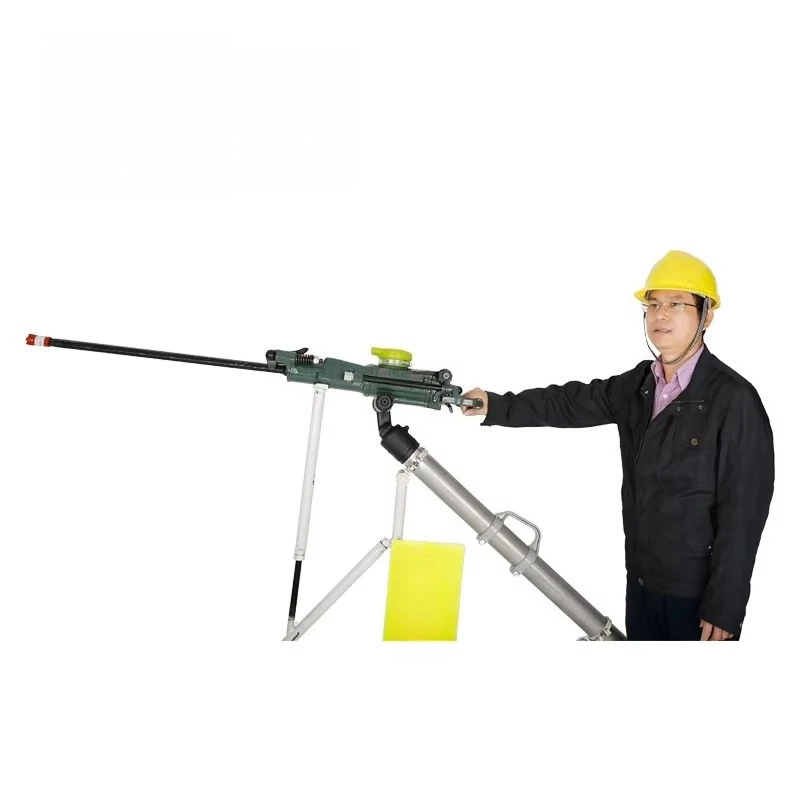 

Small tool pneumatic outright rock drills, core drills, rock drilling machinery